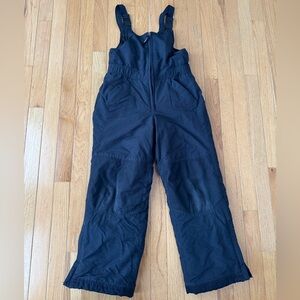 L.L. Bean Kids Black Overalls